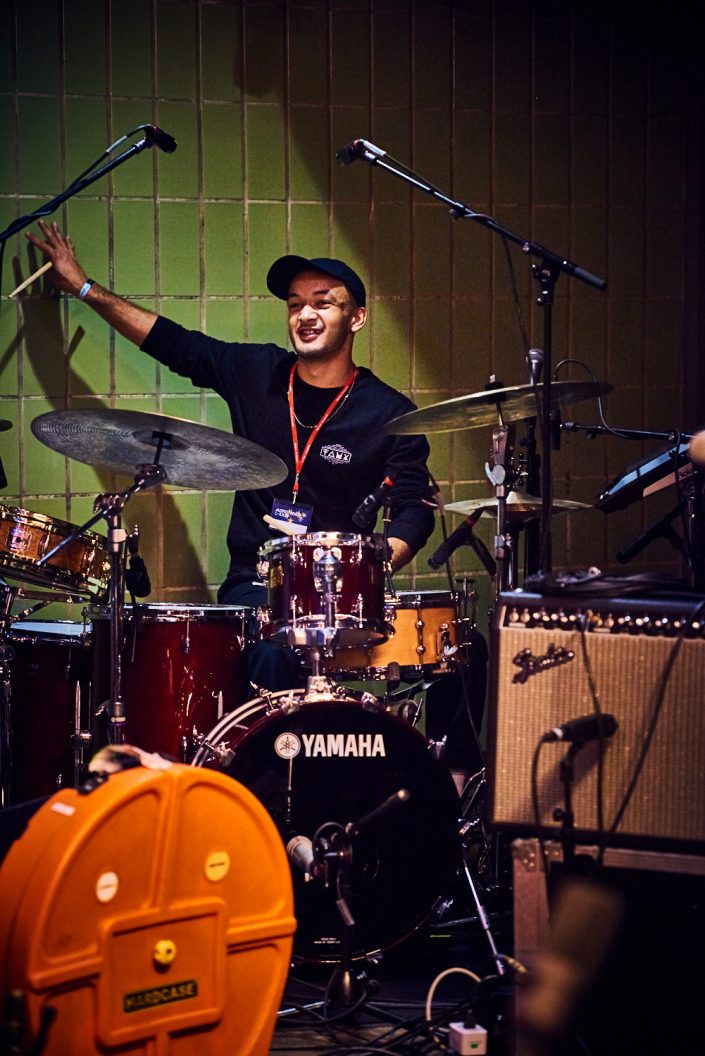 SAM JONES drums