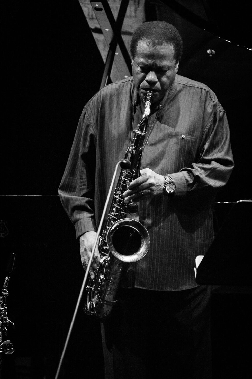 Wayne Shorter tenor soprano sax of Wayne Shorter Quartett