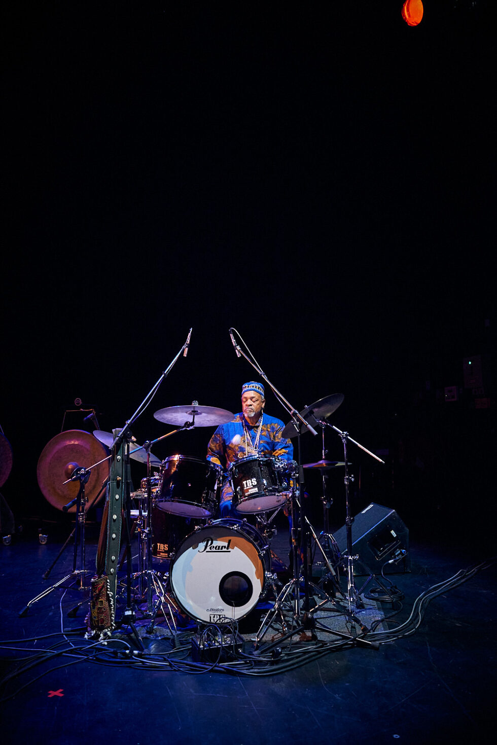 Famoudou Don Moye (drums -perc), ©Dieter Düvelmeyer @JazzPict