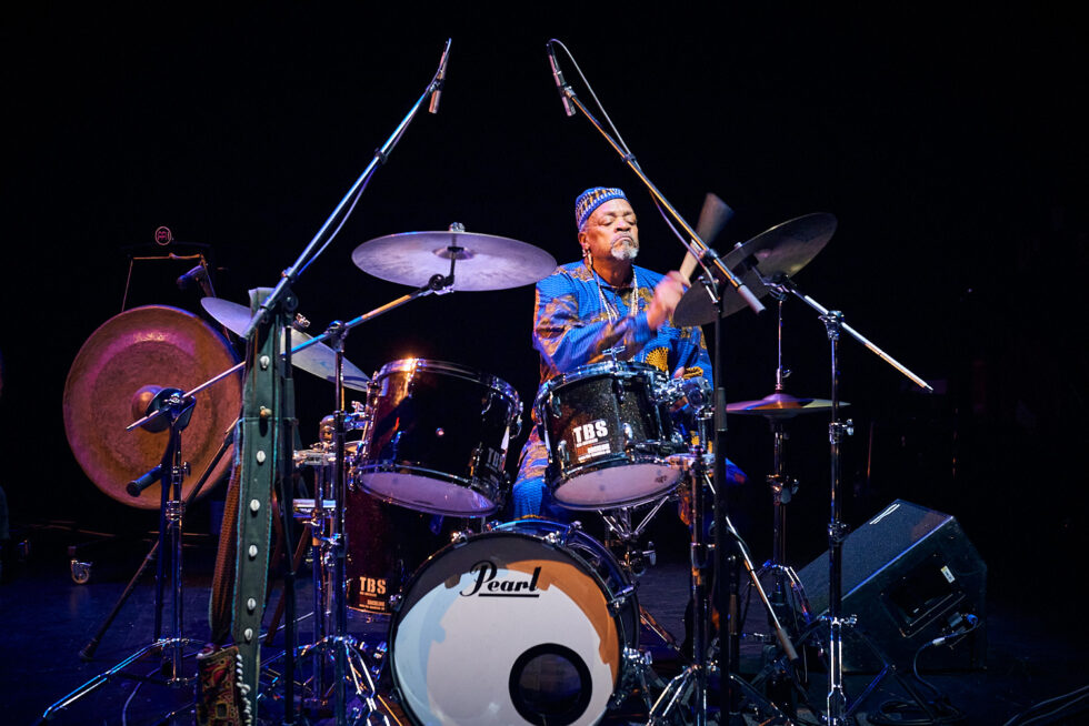 Famoudou Don Moye (drums -perc), ©Dieter Düvelmeyer @JazzPict