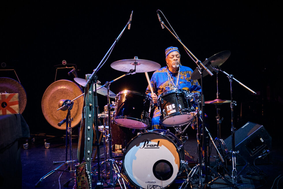 Famoudou Don Moye (drums -perc), ©Dieter Düvelmeyer @JazzPict