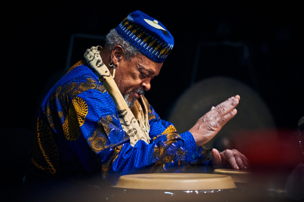 Famoudou Don Moye (drums -perc), ©Dieter Düvelmeyer @JazzPict