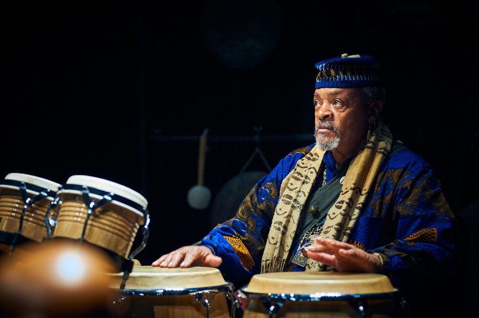 Famoudou Don Moye (drums -perc), ©Dieter Düvelmeyer @JazzPict