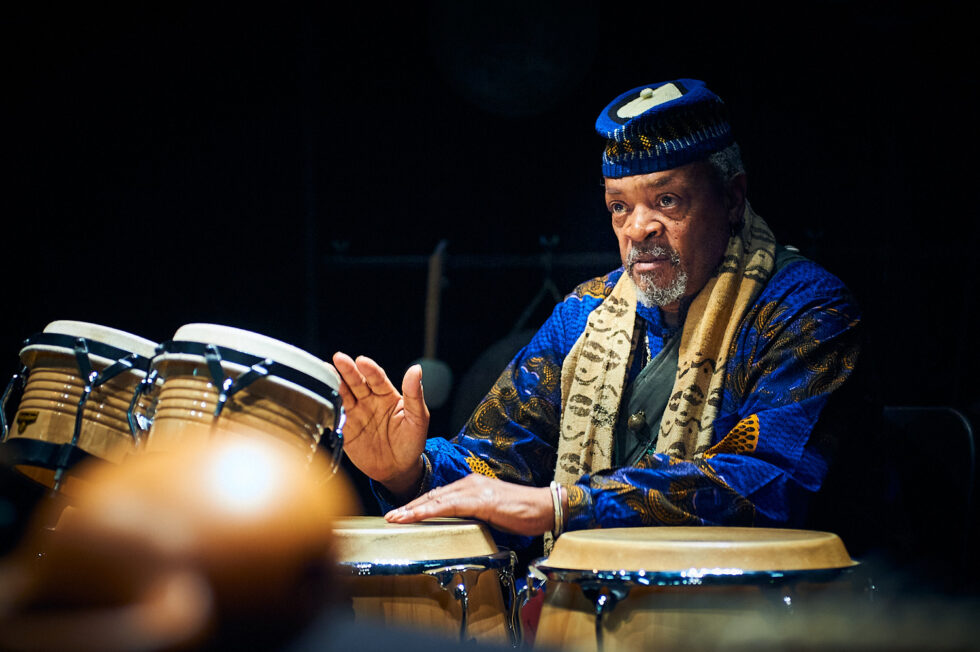 Famoudou Don Moye (drums -perc), ©Dieter Düvelmeyer @JazzPict