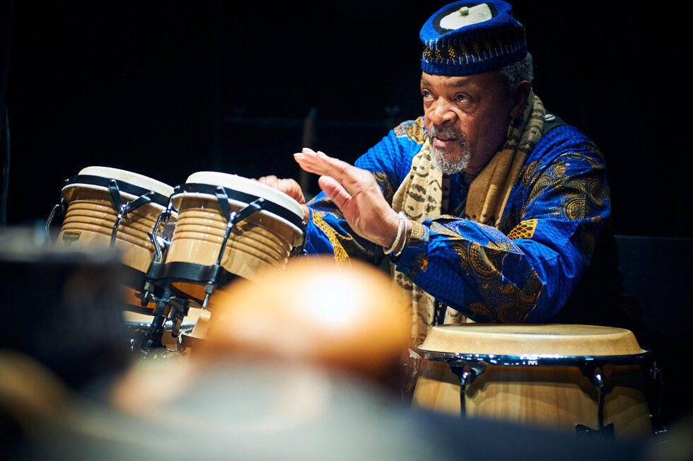 Famoudou Don Moye (drums -perc), ©Dieter Düvelmeyer @JazzPict