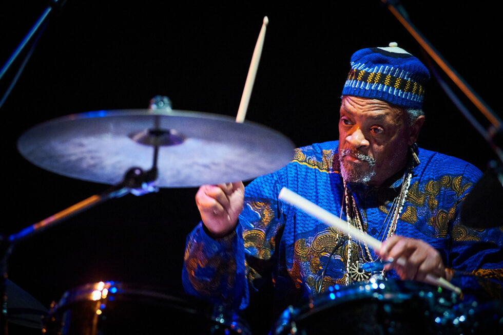 Famoudou Don Moye (drums -perc), ©Dieter Düvelmeyer @JazzPict