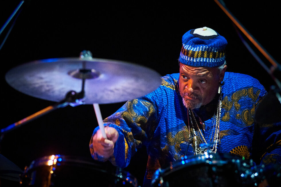 Famoudou Don Moye (drums -perc), ©Dieter Düvelmeyer @JazzPict