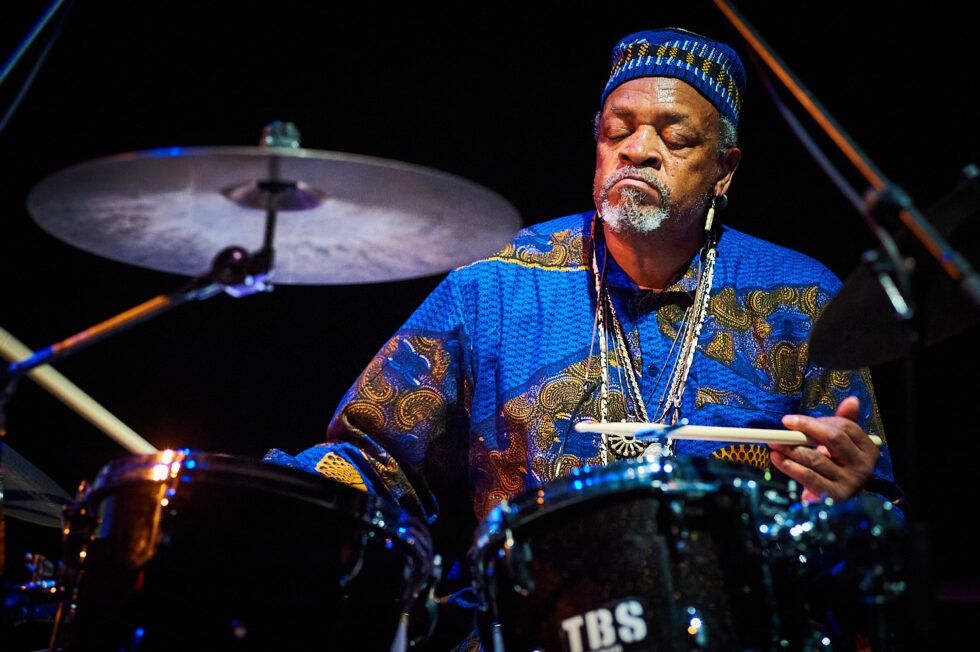 Famoudou Don Moye (drums -perc), ©Dieter Düvelmeyer @JazzPict