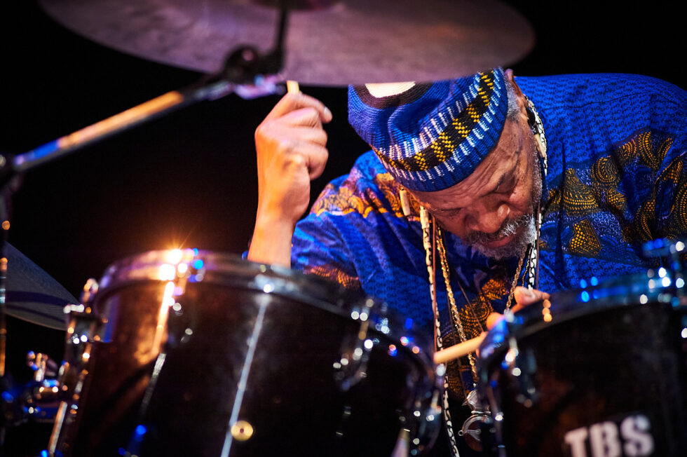 Famoudou Don Moye (drums -perc), ©Dieter Düvelmeyer @JazzPict