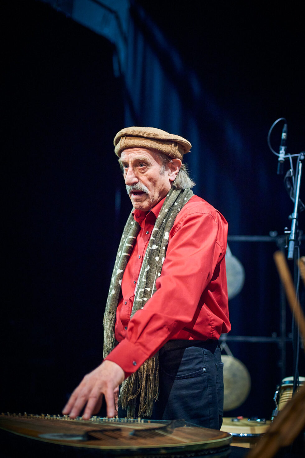 Hartmut Geerken (percussion-poetry), ©Dieter Düvelmeyer @JazzPict