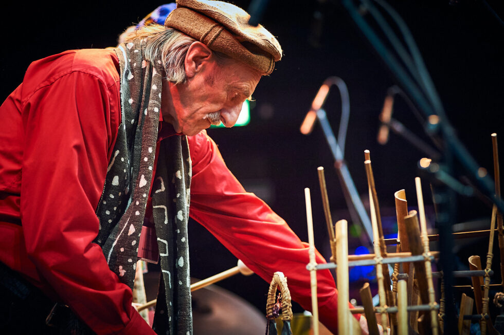 Hartmut Geerken (percussion-poetry), ©Dieter Düvelmeyer @JazzPict