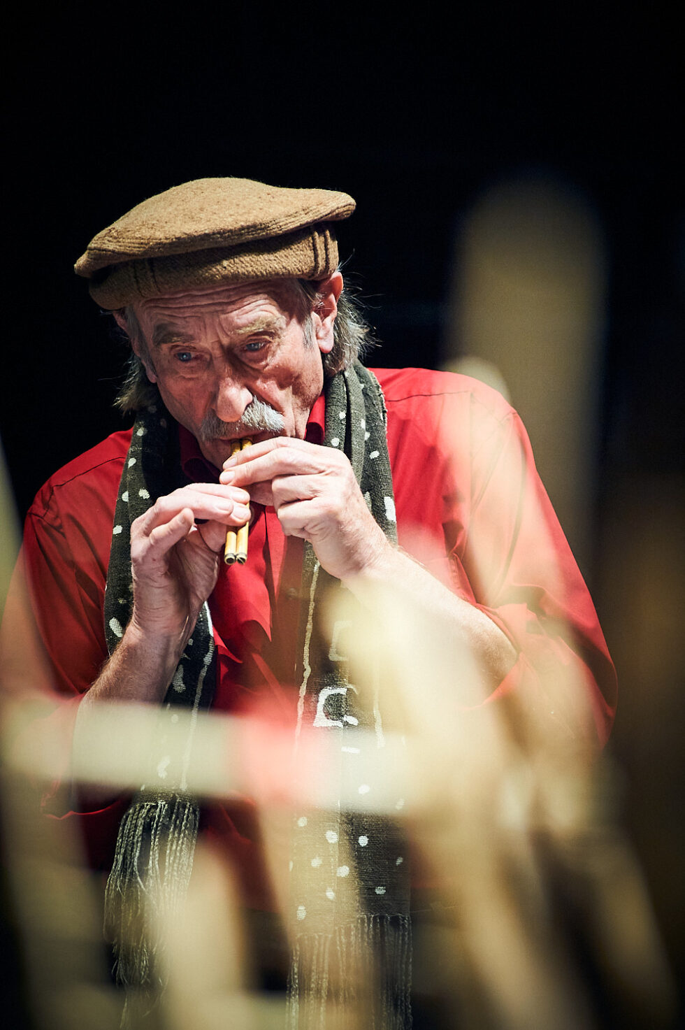 Hartmut Geerken (percussion-poetry), ©Dieter Düvelmeyer @JazzPict