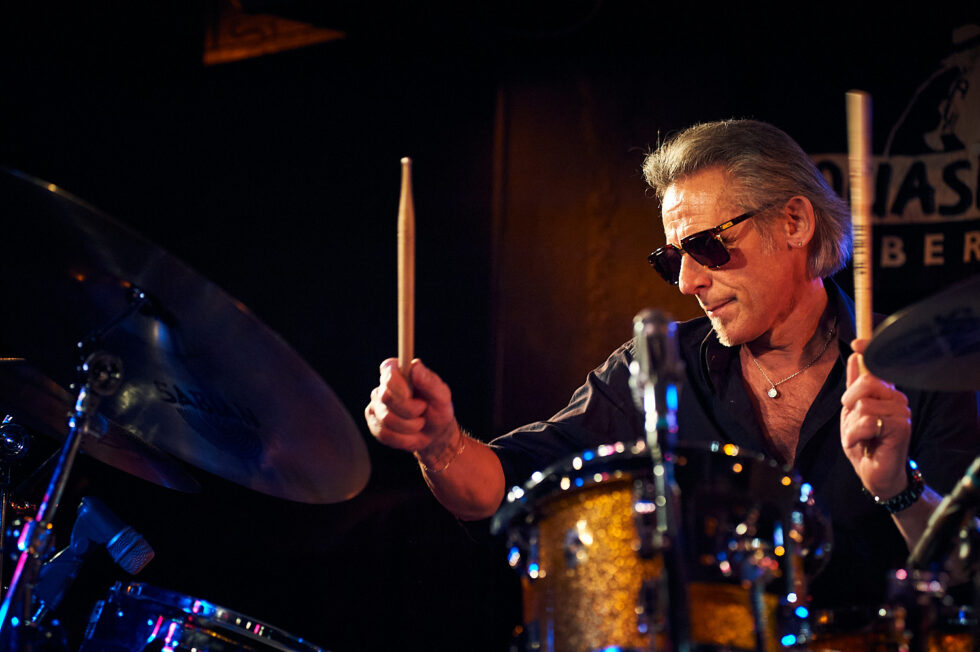 Willi Ketzer (dr), Helge's Holzkopp Trio ©Dieter Düvelmeyer @JazzPict