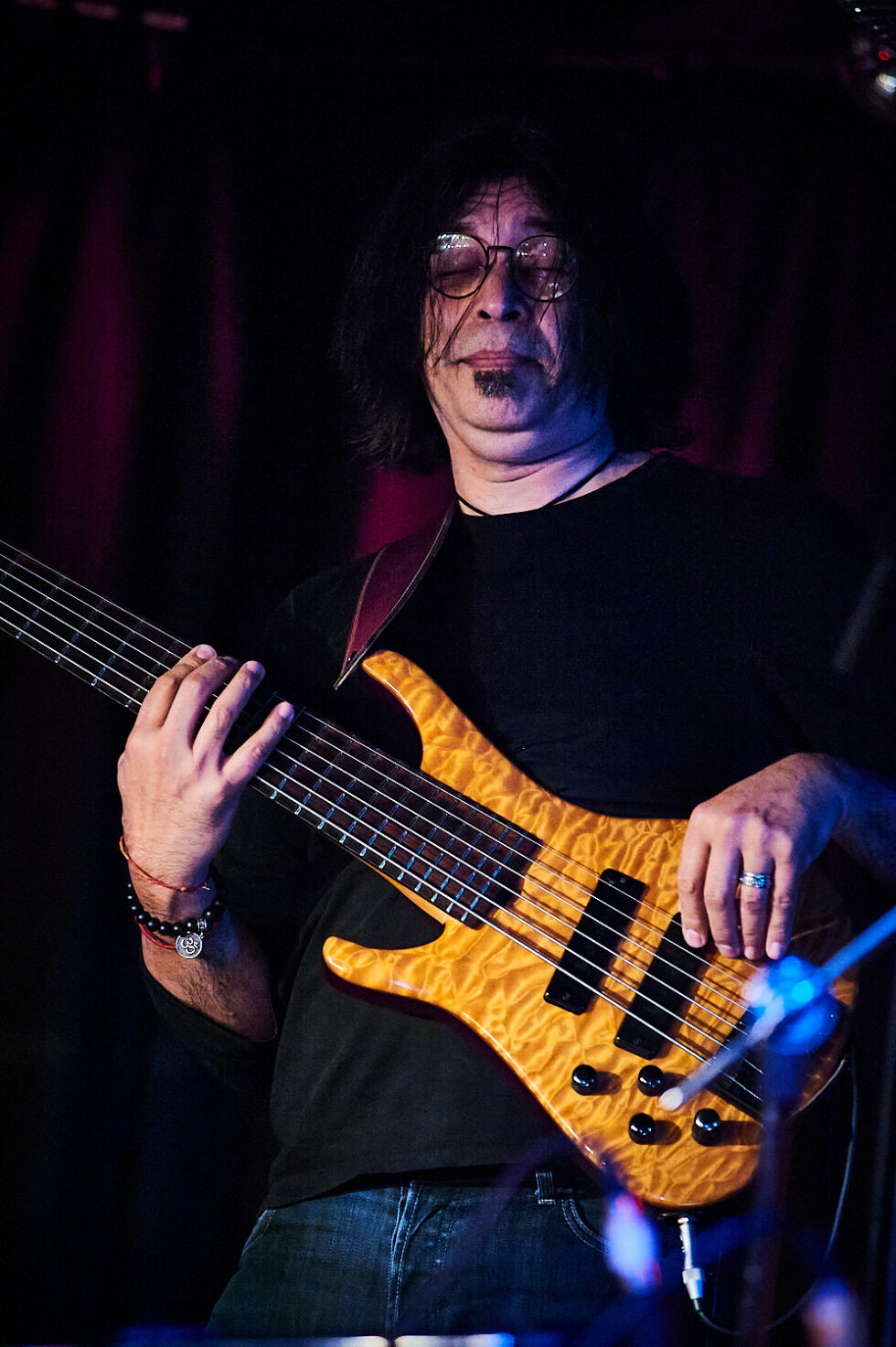 Jimmy Haslip-Bass, 3 Brave Souls ©Dieter Düvelmeyer @JazzPict