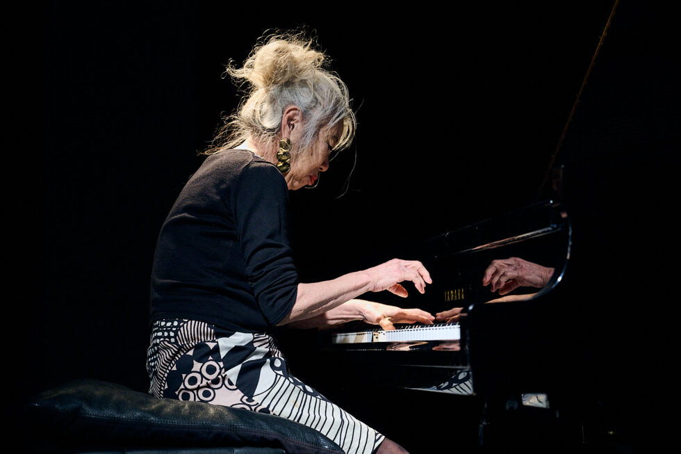 AKI TAKASE (p) playing at SOLO IMPRO BERLIN @ Ackerstadtpalast on 17-09-2025 ©Dieter Duevelmeyer