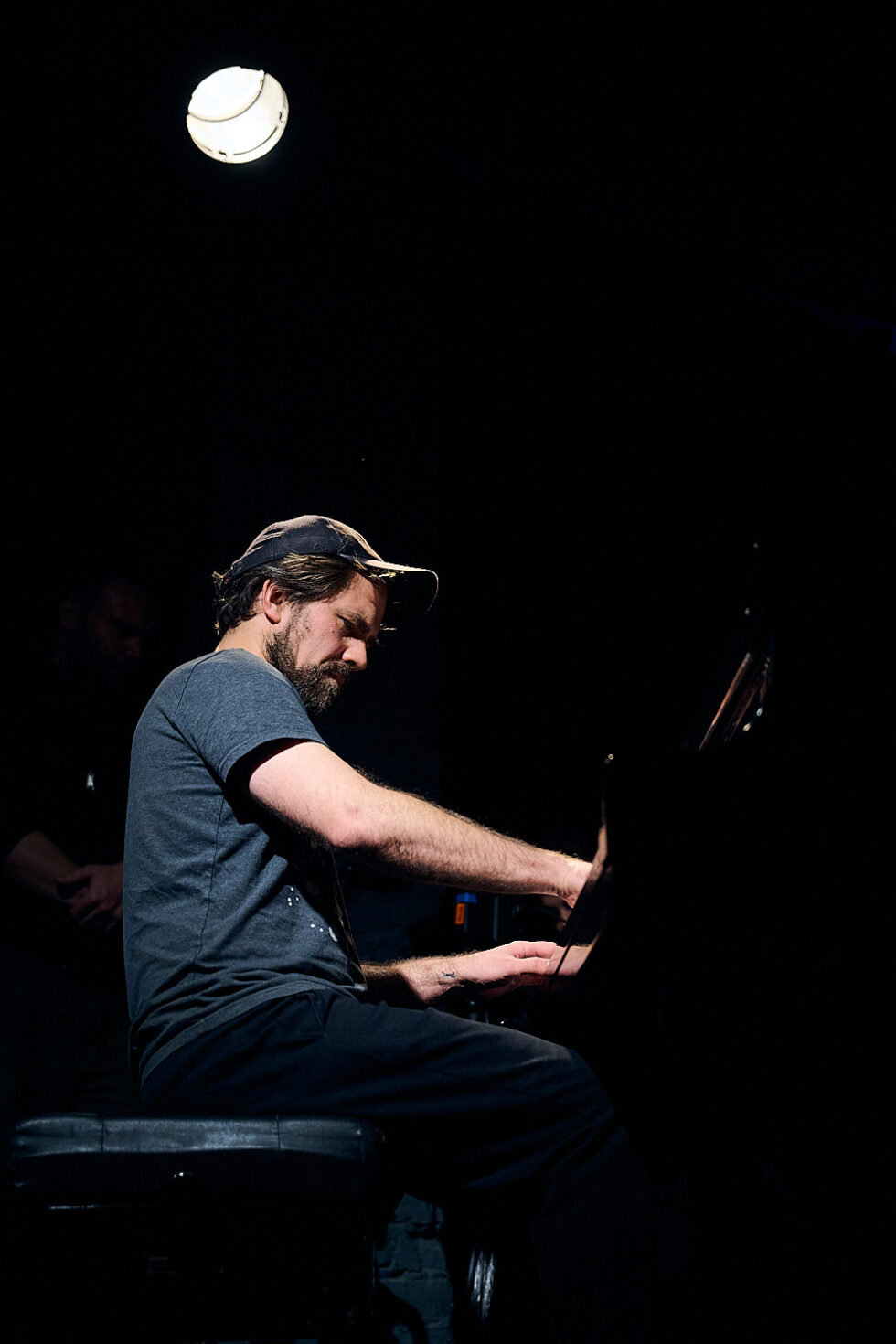KIT DOWNES (piano) of SOLO IMPRO BERLIN @ Ackerstadtpalast on 16-09-2025 ©Dieter Duevelmeyer