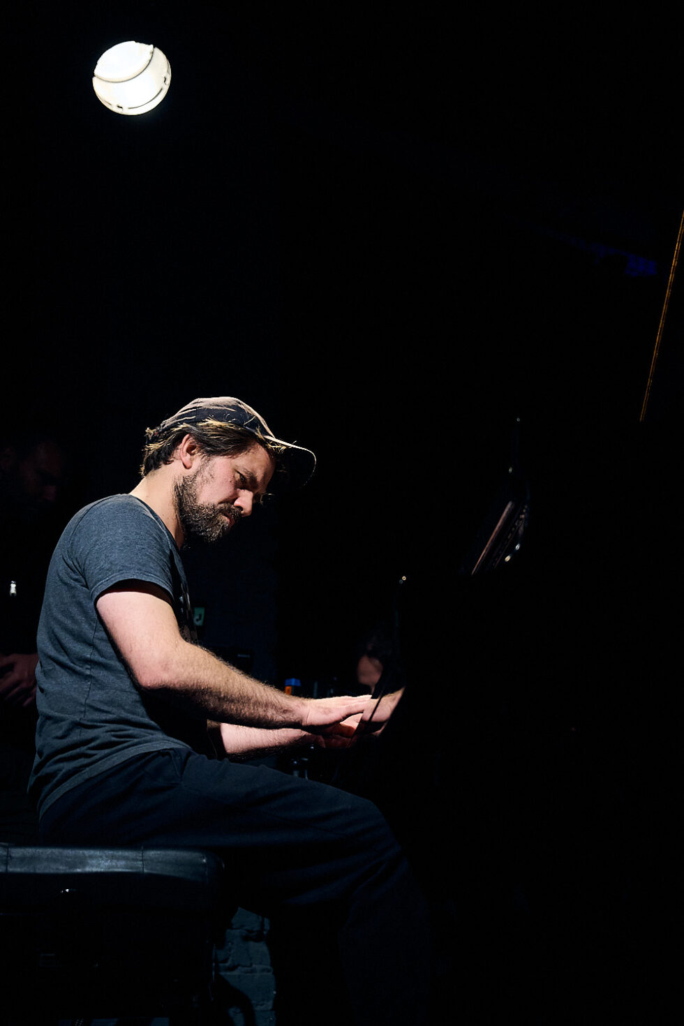 KIT DOWNES (piano) of SOLO IMPRO BERLIN @ Ackerstadtpalast on 16-09-2025 ©Dieter Duevelmeyer