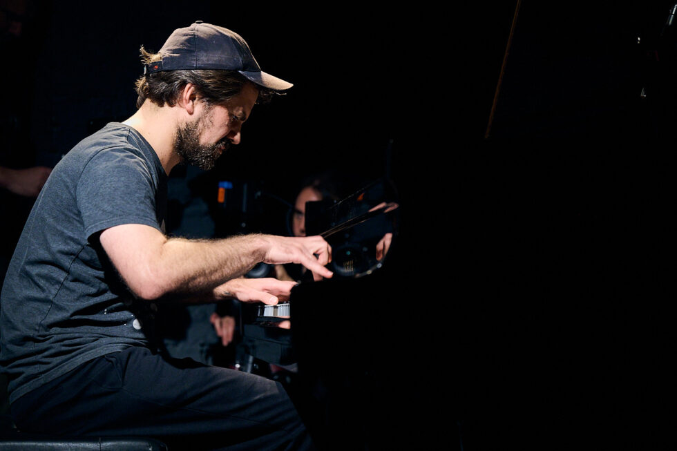 KIT DOWNES (piano) of SOLO IMPRO BERLIN @ Ackerstadtpalast on 16-09-2025 ©Dieter Duevelmeyer