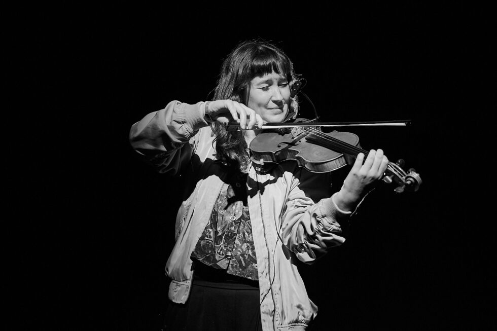 MARIA REICH (violine) of SOLO IMPRO BERLIN @ Ackerstadtpalast on 16-09-2025 ©Dieter Duevelmeyer