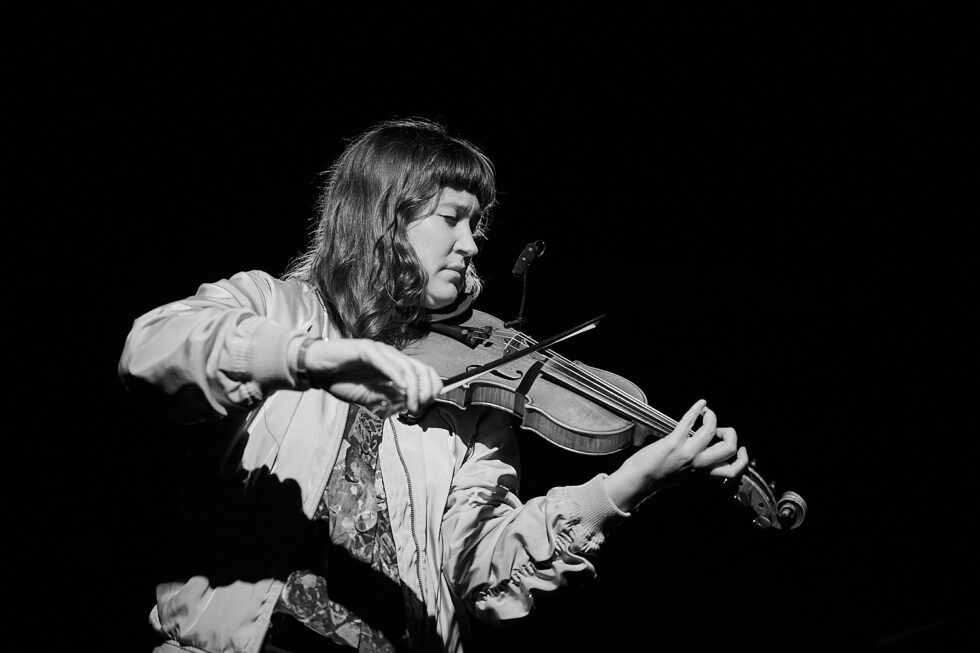 MARIA REICH (violine) of SOLO IMPRO BERLIN @ Ackerstadtpalast on 16-09-2025 ©Dieter Duevelmeyer