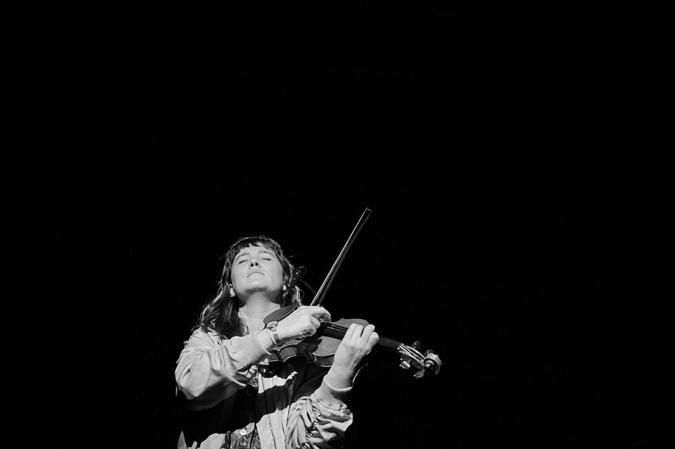 MARIA REICH (violine) of SOLO IMPRO BERLIN @ Ackerstadtpalast on 16-09-2025 ©Dieter Duevelmeyer