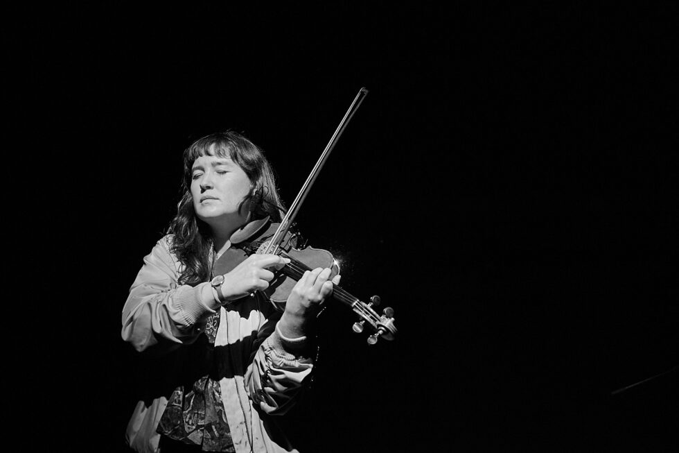 MARIA REICH (violine) of SOLO IMPRO BERLIN @ Ackerstadtpalast on 16-09-2025 ©Dieter Duevelmeyer