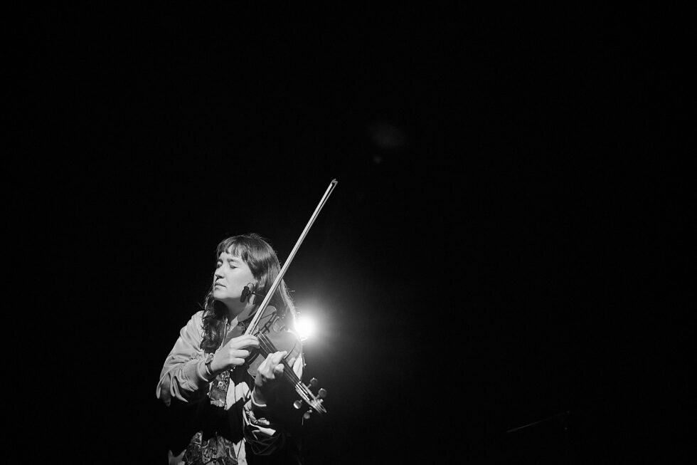 MARIA REICH (violine) of SOLO IMPRO BERLIN @ Ackerstadtpalast on 16-09-2025 ©Dieter Duevelmeyer