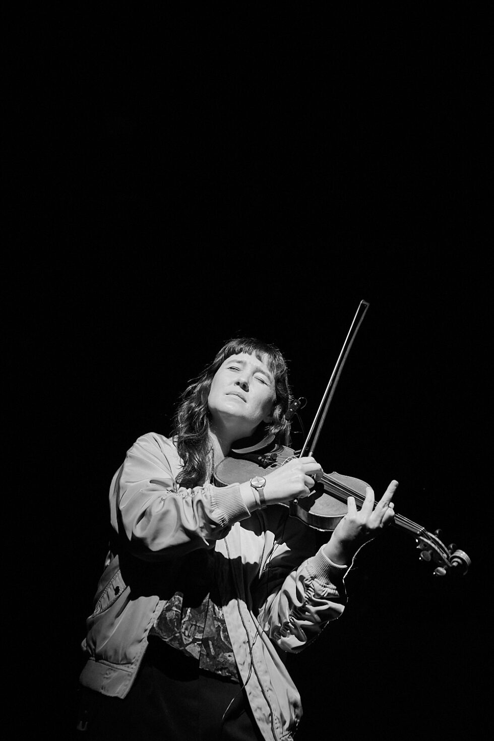 MARIA REICH (violine) of SOLO IMPRO BERLIN @ Ackerstadtpalast on 16-09-2025 ©Dieter Duevelmeyer