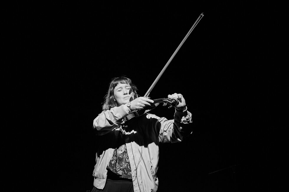 MARIA REICH (violine) of SOLO IMPRO BERLIN @ Ackerstadtpalast on 16-09-2025 ©Dieter Duevelmeyer