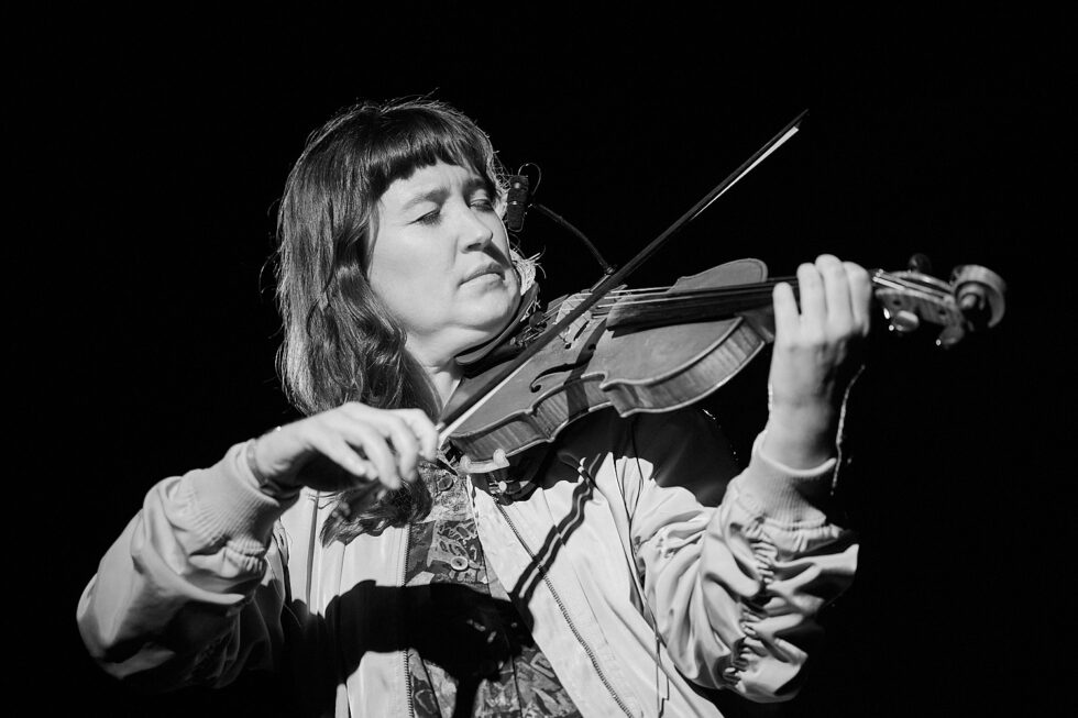 MARIA REICH (violine) of SOLO IMPRO BERLIN @ Ackerstadtpalast on 16-09-2025 ©Dieter Duevelmeyer