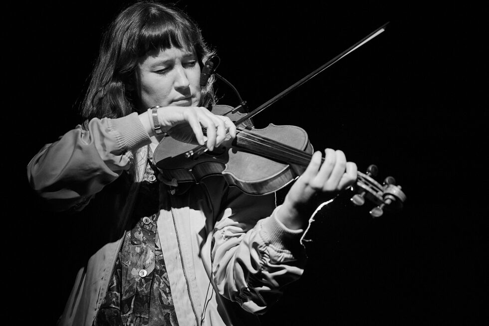 MARIA REICH (violine) of SOLO IMPRO BERLIN @ Ackerstadtpalast on 16-09-2025 ©Dieter Duevelmeyer