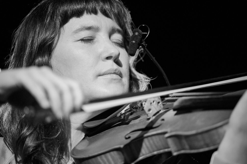 MARIA REICH (violine) of SOLO IMPRO BERLIN @ Ackerstadtpalast on 16-09-2025 ©Dieter Duevelmeyer
