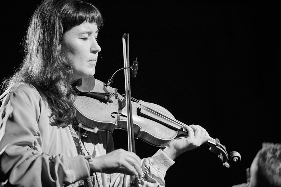 MARIA REICH (violine) of SOLO IMPRO BERLIN @ Ackerstadtpalast on 16-09-2025 ©Dieter Duevelmeyer