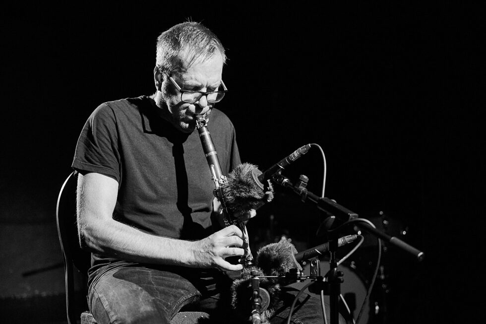 MICHAEL THIEKE (clar) of SOLO IMPRO BERLIN @ Ackerstadtpalast on 16-09-2025 ©Dieter Duevelmeyer