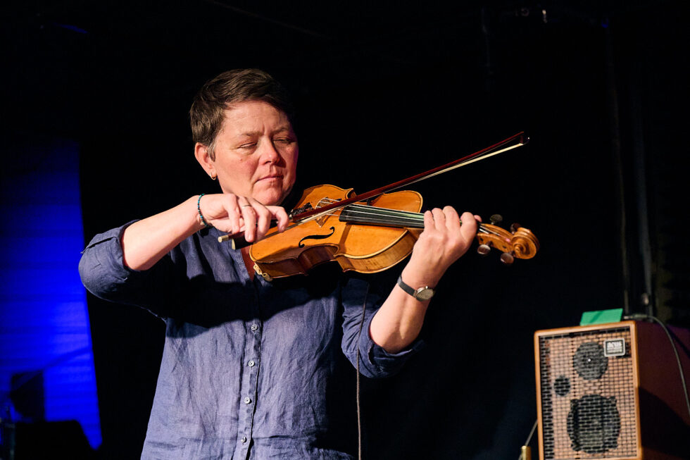 Antje Messerschmidt (violin) of ECHOES OF EVOLUTION @ KOLLEKTIVE NIGHTS 2025