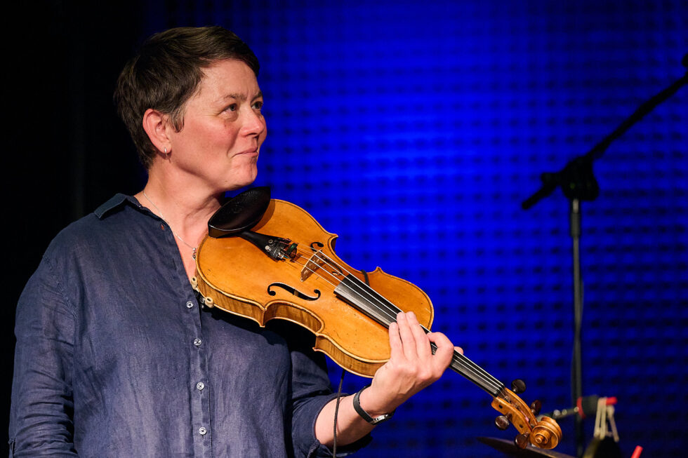 Antje Messerschmidt (violin) of ECHOES OF EVOLUTION @ KOLLEKTIVE NIGHTS 2025
