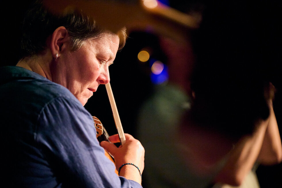 Antje Messerschmidt (violin) of ECHOES OF EVOLUTION @ KOLLEKTIVE NIGHTS 2025