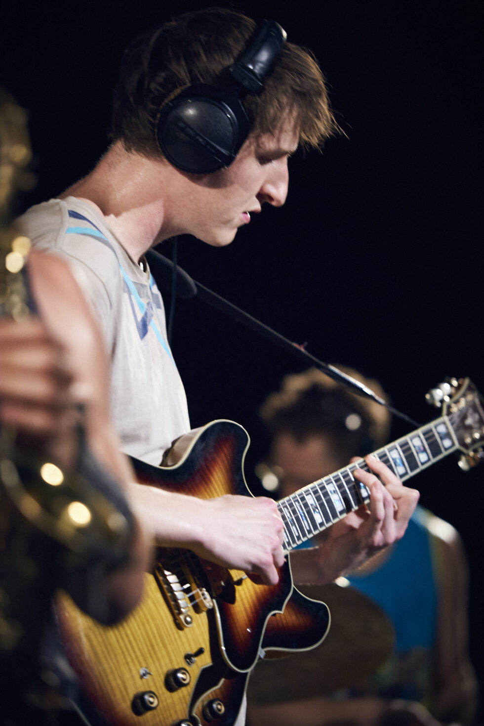 Jo Wespel, git of ZUR SCHÖNEN AUSSICHT. Foto by©Dieter Düvelmeyer